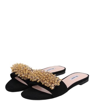 Dune London Black Nova Di Slides Dune London Black Nova Di Slides