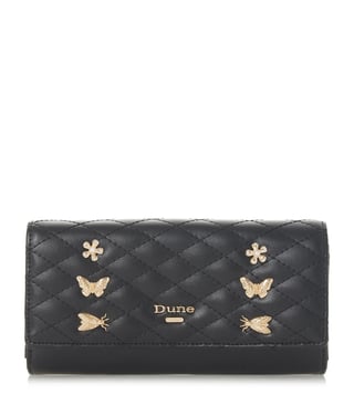Dune London Black Kbutterfly Small Wallets Dune London Black Kbutterfly Small Wallets