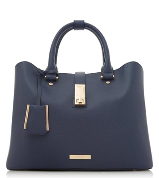 Dune London Blue Diella Large Satchel Dune London Blue Diella Large Satchel
