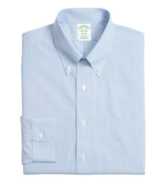 Brooks Brothers Light - Pastel Blue Non-Iron Sidewheeler Shirt Brooks Brothers Light - Pastel Blue Non-Iron Sidewheeler Shirt