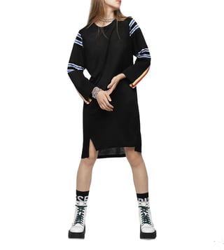 Diesel Black D-Uby Abito Dress Diesel Black D-Uby Abito Dress