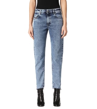 Diesel Rinse Washed Blue Neekhol L.32 Pantaloni Straight Fit Jeans Diesel Rinse Washed Blue Neekhol L.32 Pantaloni Straight Fit Jeans