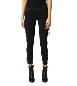 Diesel Raw Denim Black Slandy-Sp L.32 Pantaloni Skinny Fit Jeans Diesel Raw Denim Black Slandy-Sp L.32 Pantaloni Skinny Fit Jeans