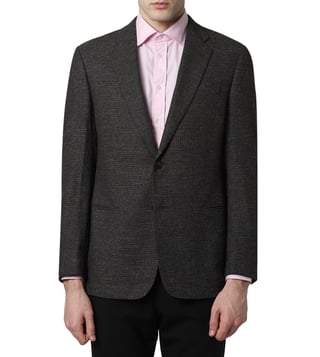 Emporio Armani Cioccolato Side Slit Blazer Emporio Armani Cioccolato Side Slit Blazer