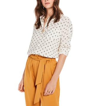 Scotch & Soda White Oversized Shirt Scotch & Soda White Oversized Shirt