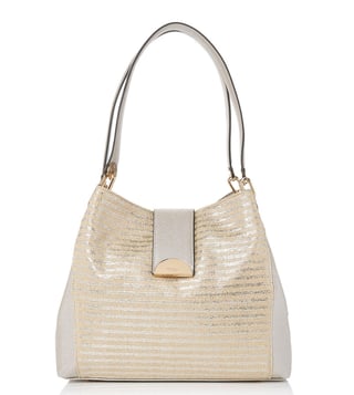 Dune London Silver Datsby DI Large Shoulder Bag Dune London Silver Datsby DI Large Shoulder Bag