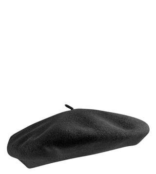 Polo Factory Black Gaucho Beret Hat Polo Factory Black Gaucho Beret Hat