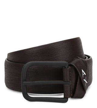 Armani Exchange Dark Brown Waist Belt Armani Exchange Dark Brown Waist Belt