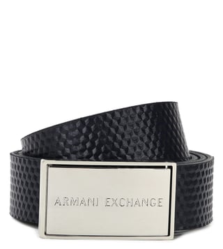 Armani Exchange Navy & Marine Cut-To-Size Waist Belt Armani Exchange Navy & Marine Cut-To-Size Waist Belt