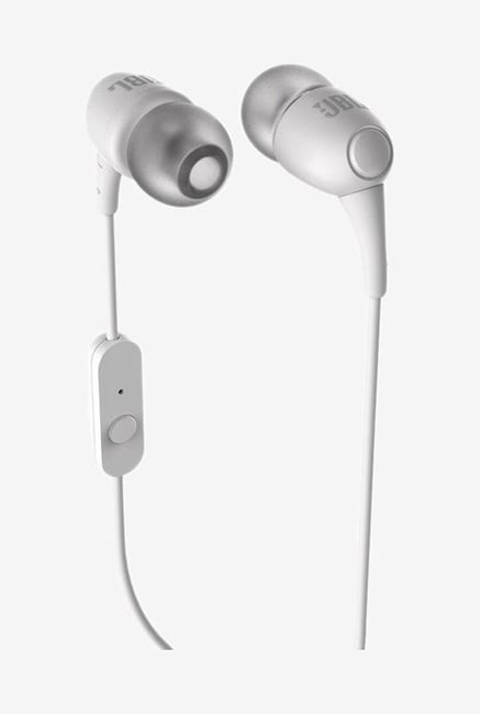 JBL T100A In-ear Headphones White JBL T100A In-ear Headphones White