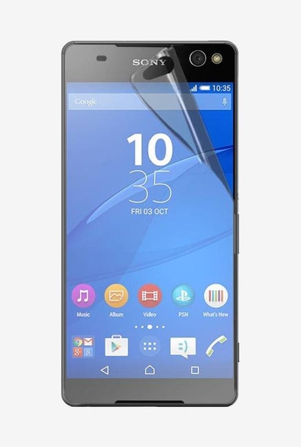 Stuffcool Crystal Clear Screen Protector for Xperia C5 Stuffcool Crystal Clear Screen Protector for Xperia C5