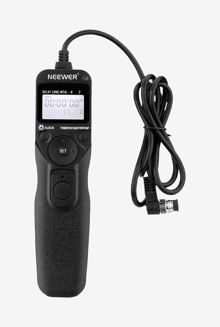 Neewer 10000619 Timer Remote Black Neewer 10000619 Timer Remote Black