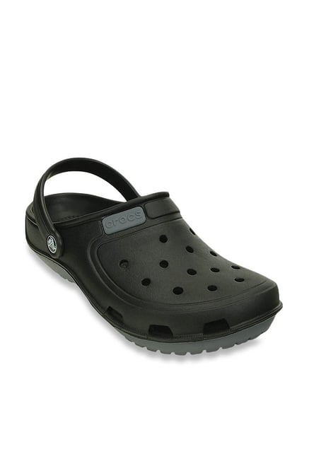 Crocs Duet Wave Black & Charcoal Clogs Crocs Duet Wave Black & Charcoal Clogs