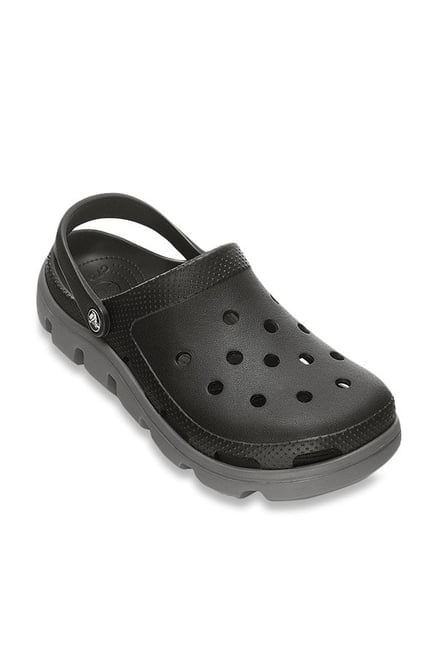 Crocs Duet Sport Black & Charcoal Clogs Crocs Duet Sport Black & Charcoal Clogs