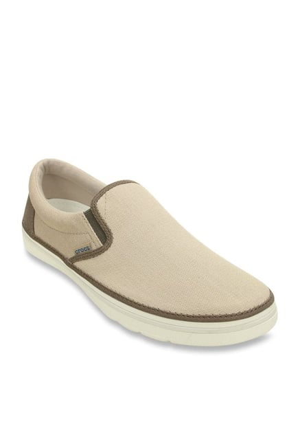 Crocs Norlin Beige & White Sneakers Crocs Norlin Beige & White Sneakers