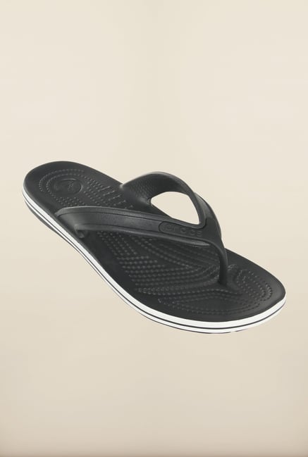 Crocs Crocband LoPro Black Flip Flops Crocs Crocband LoPro Black Flip Flops