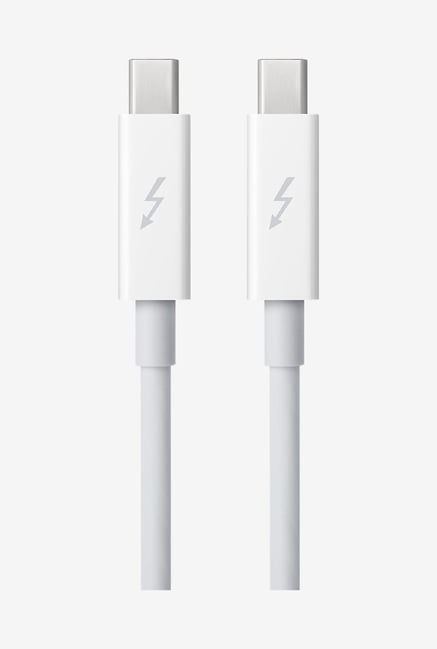 Apple MD862ZM/A Thunderbolt Cable 0.5 M (White) Apple MD862ZM/A Thunderbolt Cable 0.5 M (White)