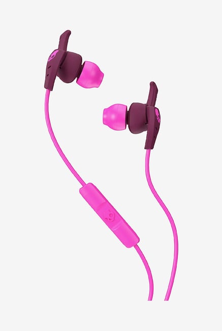 Skullcandy XT Plyo S2WIHX-449 Earphones (Plum & Pink) Skullcandy XT Plyo S2WIHX-449 Earphones (Plum & Pink)