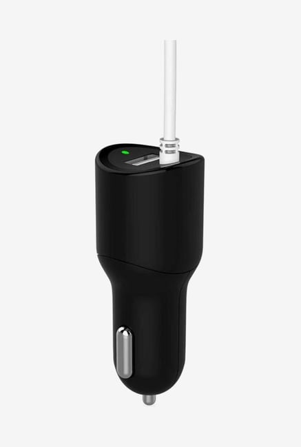 MiLi HC-C24 Car Charger with Lightening Cable (Black) MiLi HC-C24 Car Charger with Lightening Cable (Black)