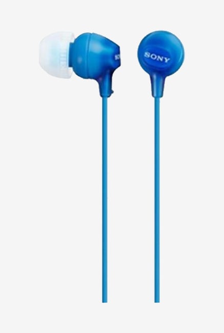 Sony MDR-EX15LP In The Ear Headphones (Blue) Sony MDR-EX15LP In The Ear Headphones (Blue)