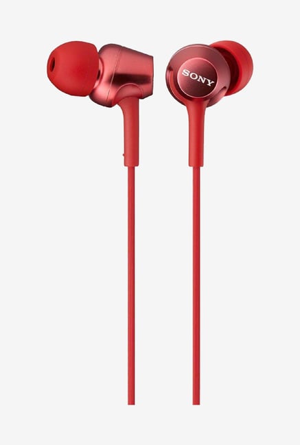 Sony MDR-EX250AP/R In-Ear Headphones with Mic (Red) Sony MDR-EX250AP/R In-Ear Headphones with Mic (Red)