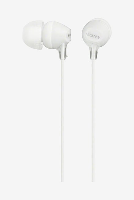 Sony MDR-EX15LP In the Ear Headphones (White) Sony MDR-EX15LP In the Ear Headphones (White)