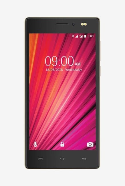 Lava X17 4G Dual Sim 8 GB (Gold) Lava X17 4G Dual Sim 8 GB (Gold)