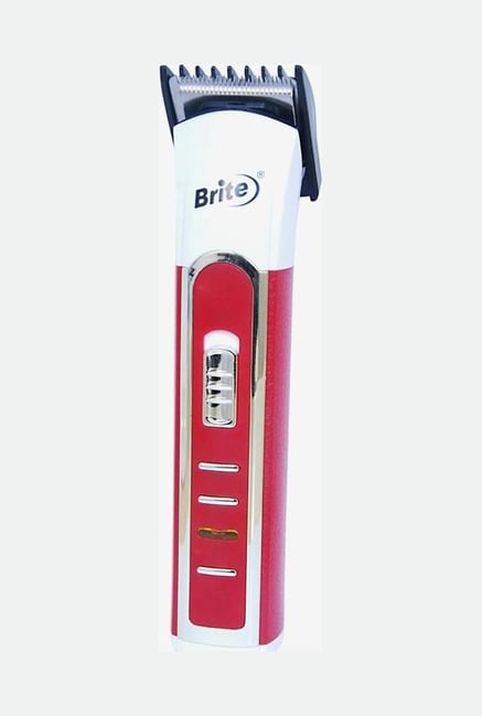Brite Rechargeable BHT-610 2 in 1 Trimmer for Men (Red) Brite Rechargeable BHT-610 2 in 1 Trimmer for Men (Red)