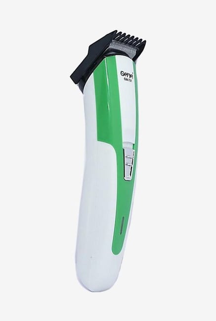 Gemei GM-731 Trimmer for Men (White & Green) Gemei GM-731 Trimmer for Men (White & Green)