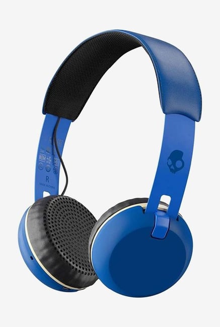 Skullcandy S5GBWJ-546 Grind Bluetooth Headphones (Blue) Skullcandy S5GBWJ-546 Grind Bluetooth Headphones (Blue)