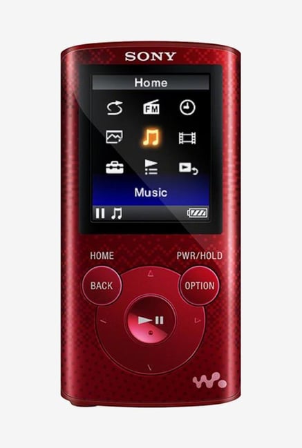 Sony E Series NWZ-E383 R MP3 Player (Red) Sony E Series NWZ-E383 R MP3 Player (Red)