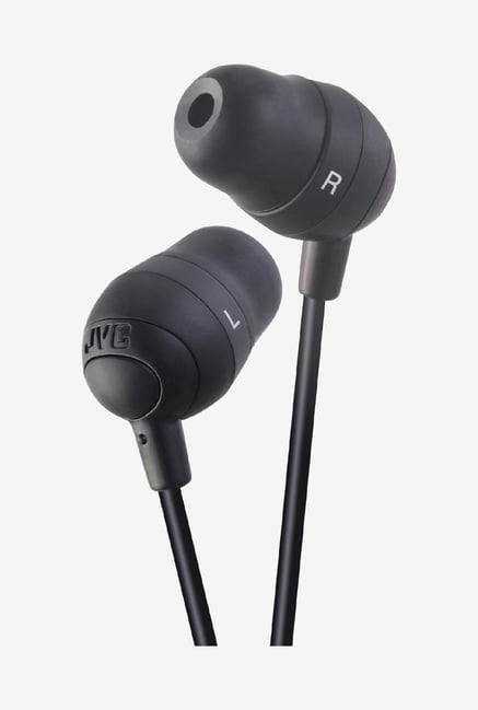 JVC Marshmallow HA-FX32 In The Ear Headphones (Black) JVC Marshmallow HA-FX32 In The Ear Headphones (Black)