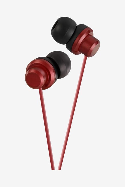 JVC Esnsy HA-FX8 In The Ear Headphones (Red) JVC Esnsy HA-FX8 In The Ear Headphones (Red)