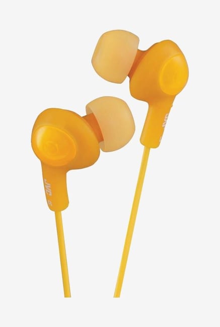JVC Gumy PLUS HA-FX5 In The Ear Headphones (Orange) JVC Gumy PLUS HA-FX5 In The Ear Headphones (Orange)