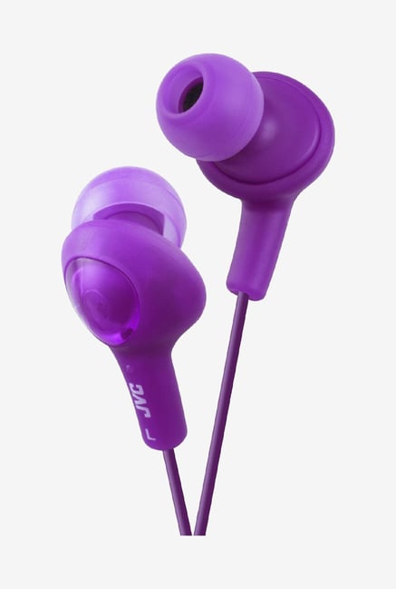 JVC Gumy PLUS HA-FX5 In The Ear Headphones (Purple) JVC Gumy PLUS HA-FX5 In The Ear Headphones (Purple)