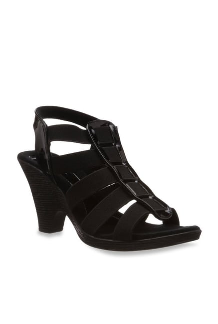 Catwalk Black Sling Back Sandals Catwalk Black Sling Back Sandals