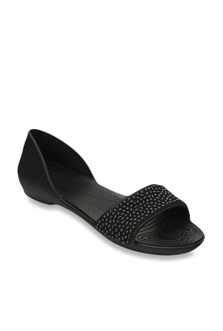 Crocs CitiLane Black & Plum Plimsolls Crocs CitiLane Black & Plum Plimsolls