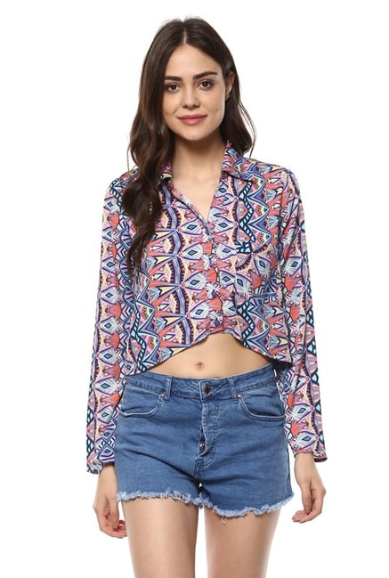 Mayra Multicolor Printed Top Mayra Multicolor Printed Top