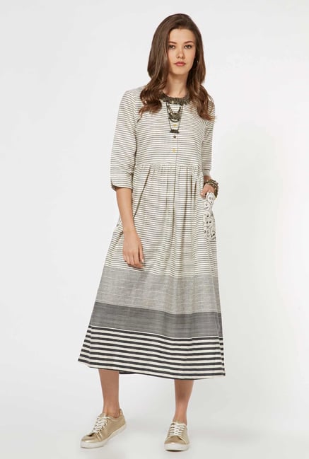 Bombay Paisley by Westside Off White Dress Bombay Paisley by Westside Off White Dress