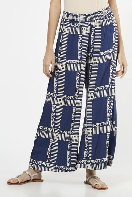 Utsa by Westside Indigo Palazzos Utsa by Westside Indigo Palazzos