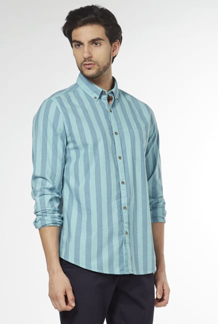 Westsport Casual by Westside Green Tailored Fit Shirt Westsport Casual by Westside Green Tailored Fit Shirt
