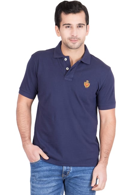 Red Tape Navy Slim Fit Polo T-Shirt Red Tape Navy Slim Fit Polo T-Shirt