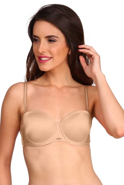 Jockey Beige Under Wired Padded Multiway Bra - 2101 Jockey Beige Under Wired Padded Multiway Bra - 2101