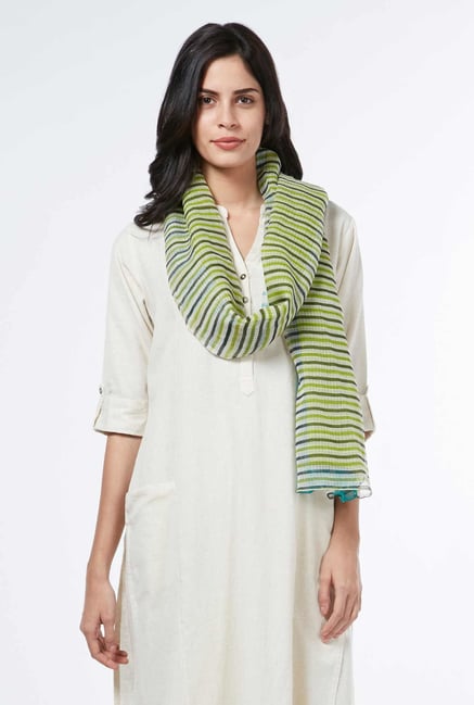Utsa by Westside Lime Printed Stole Utsa by Westside Lime Printed Stole