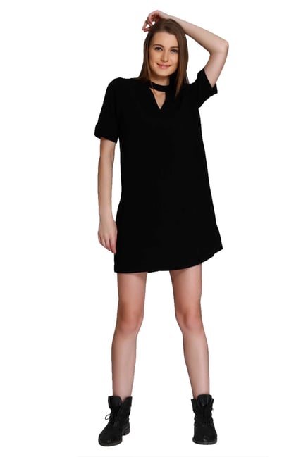 Only Black Above Knee Dress Only Black Above Knee Dress