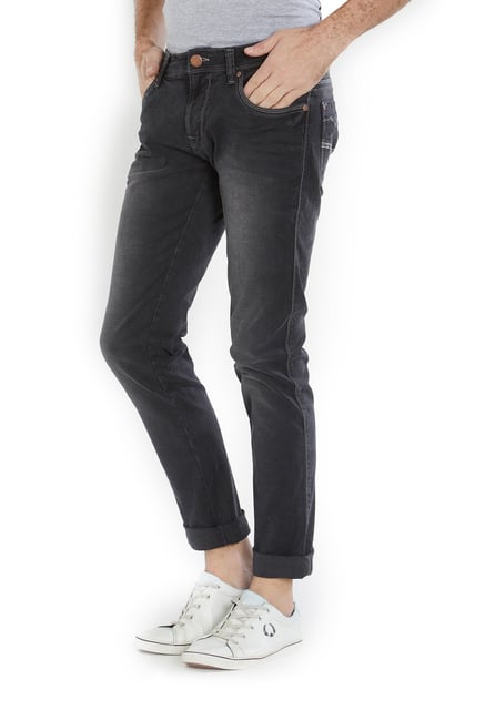 Integriti Black Cotton Mid Rise Jeans Integriti Black Cotton Mid Rise Jeans