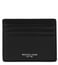 MICHAEL Michael Kors Black Harrison Leather Card Case