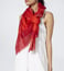 Meesha Red & Orange Modal Silk Printed Scarf