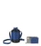 Kassa Blue & Black Large Cask Sling Bag