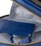 Kassa Blue & Black Cask Clutch